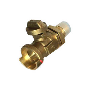 Válvula de medidor de agua de bronce fundido C83600
